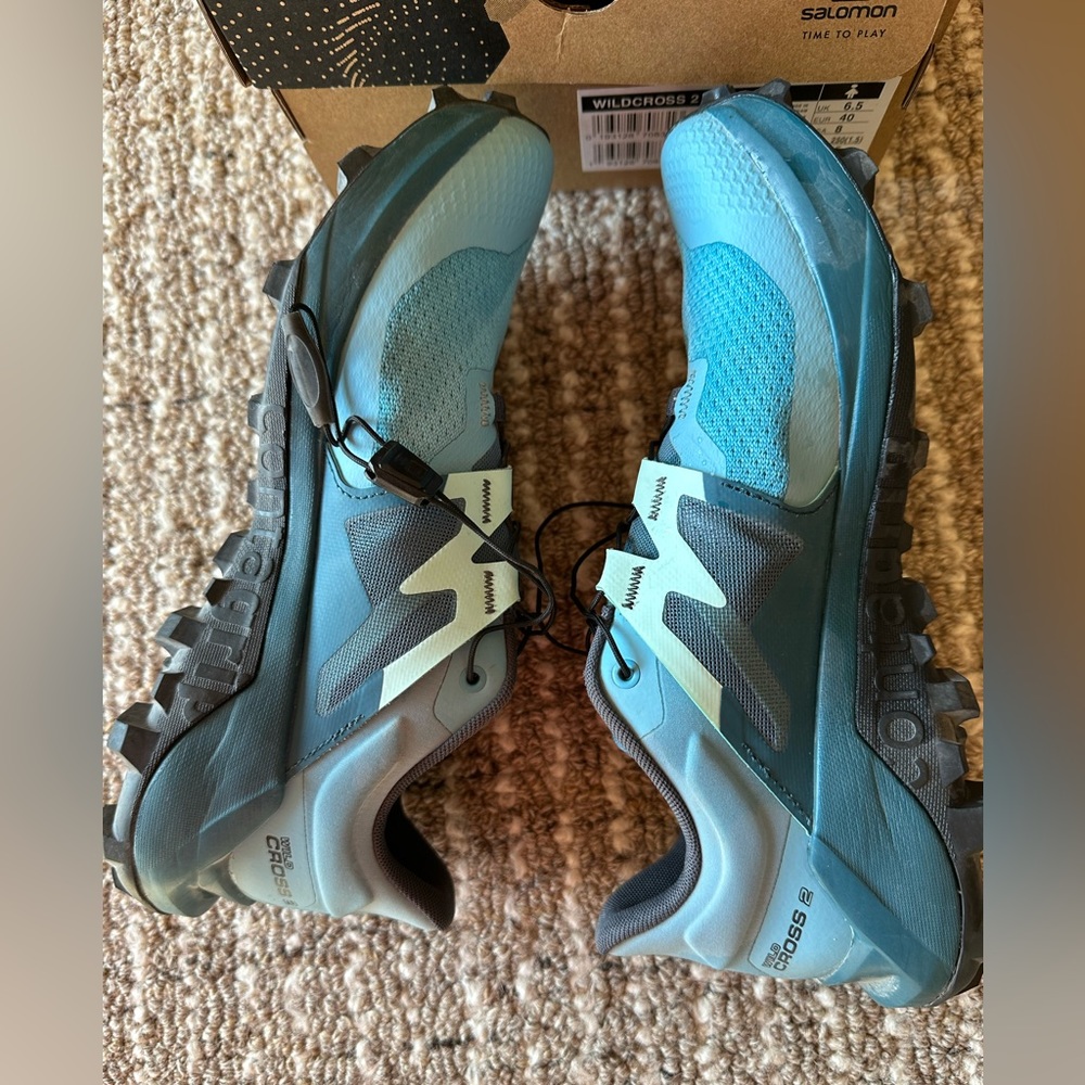 Salomon trail running shoes